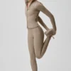 High-Waist Airlift Sleek Legging - Gravel