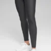 High-Waist Airlift Winter Warm Legging - Anthracite