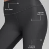 High-Waist Airlift Winter Warm Legging - Anthracite