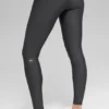 High-Waist Airlift Winter Warm Legging - Anthracite