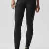 High-Waist Airlift Winter Warm Legging - Noir