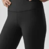 High-Waist Airlift Winter Warm Legging - Noir