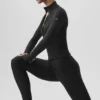 High-Waist Airlift Winter Warm Legging - Noir