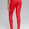 High-Waist Airlift Winter Warm Legging – Rouge vif