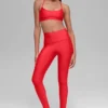 High-Waist Airlift Winter Warm Legging – Rouge vif
