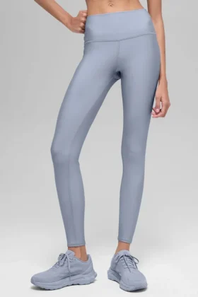 High-Waist Airlift Winter Warm Legging - Winter Frost