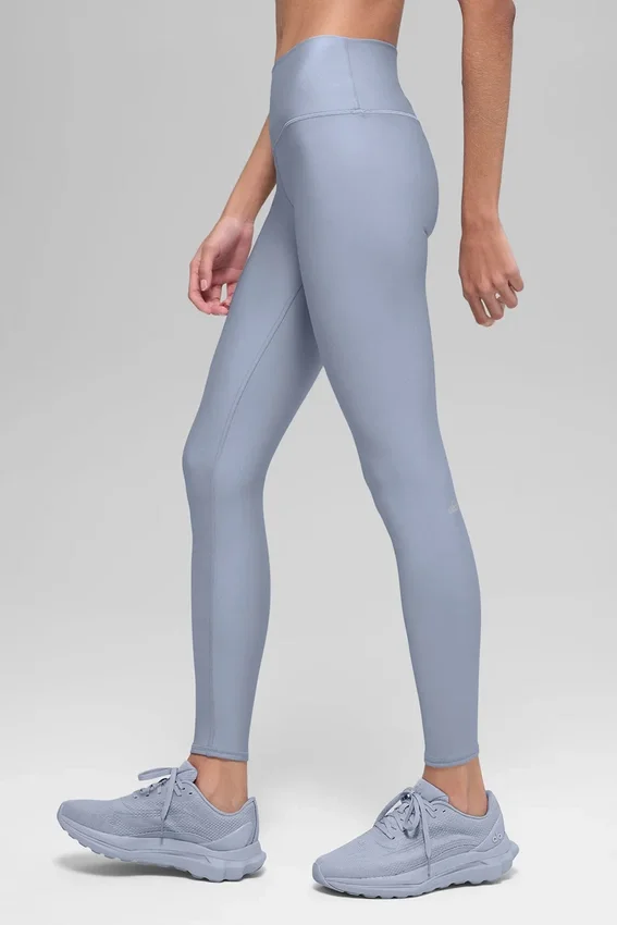 High-Waist Airlift Winter Warm Legging - Winter Frost