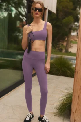 High-Waist Alo Softsculpt Legging - Plum Kiss
