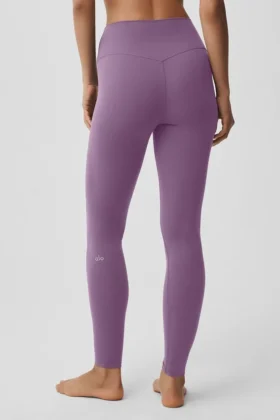 High-Waist Alo Softsculpt Legging – Plum Kiss
