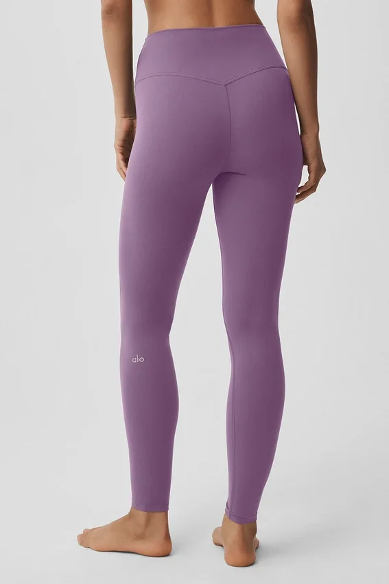 High-Waist Alo Softsculpt Legging - Plum Kiss
