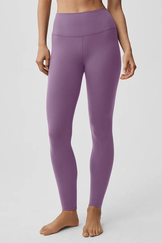 High-Waist Alo Softsculpt Legging - Plum Kiss