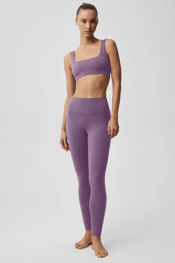 High-Waist Alo Softsculpt Legging - Plum Kiss