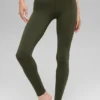 High-Waist Alo Softsculpt Legging - Vert olive
