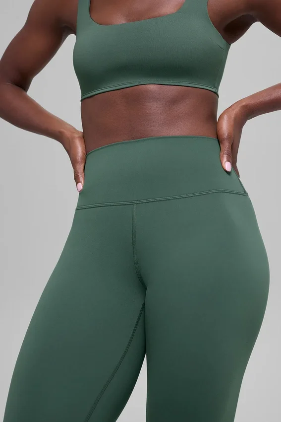 High-Waist Alo Softsculpt Legging - Vert trèfle