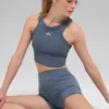 High-Waist Alo Softsculpt Short — Bluestone