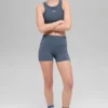 High-Waist Alo Softsculpt Short — Bluestone