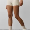 High-Waist Alosoft Carefree 3" - Oatmeal Heather