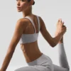 High-Waist Alosoft Sunray Legging - Gris ciel délavé