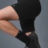 High-Waist Biker Short 7" – Noir