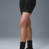 High-Waist Biker Short 7" – Noir