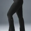 High-Waist Bootcut Legging - Noir
