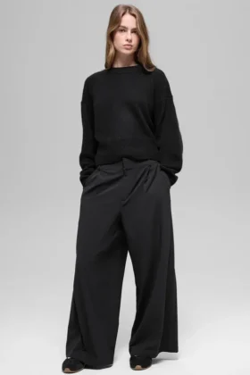 High-Waist Dreamscape Shorts (court) - Noir