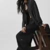 High-Waist Dreamscape Trouser (coupe classique) - Noir