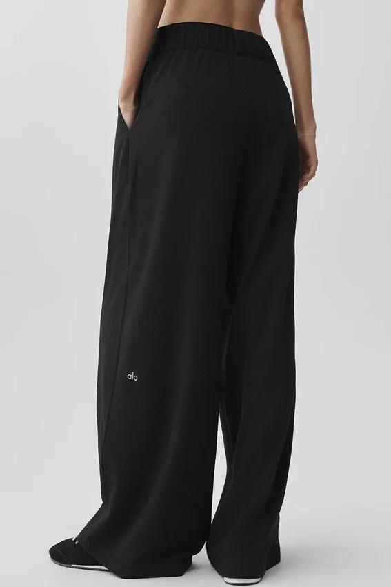 High-Waist Dreamscape Trouser (coupe classique) - Noir