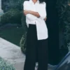 High-Waist Dreamscape Trouser (long) - Noir