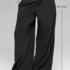 High-Waist Dreamscape Trouser (long) - Noir
