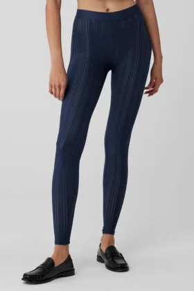 High-Waist Euphoria Legging - Bleu marine