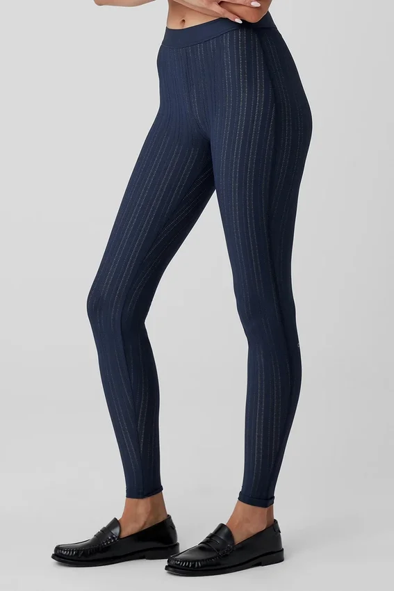 High-Waist Euphoria Legging - Bleu marine
