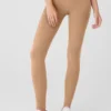 High-Waist Head Start Legging d’Alosoft – Toasted Almond