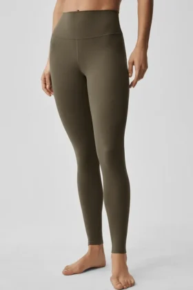 High-Waist Legging Alo Softsculpt – Olive Tree
