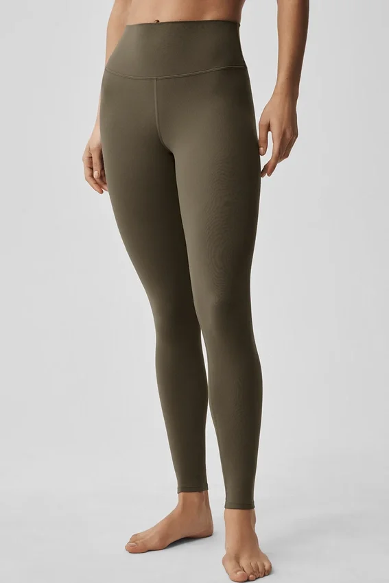 High-Waist Legging Alo Softsculpt – Olive Tree