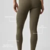 High-Waist Legging Alo Softsculpt – Olive Tree