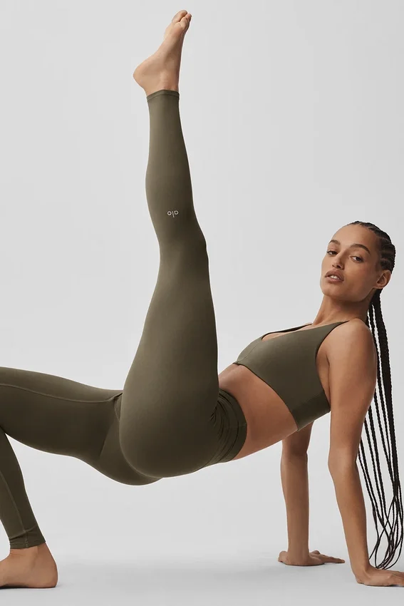 High-Waist Legging Alo Softsculpt – Olive Tree