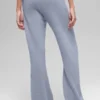 High-Waist New Class Wide Leg Pant en laine et cachemire – Winter Frost