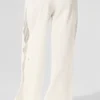 High-Waist Origin Wide Leg Track Pant - Ivoire