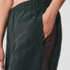High-Waist Origin Wide Leg Track Pant - Vert anthracite