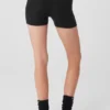 High-Waist Shorts Alolux « Me Time » - Noir