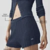 High-Waist Sunlit Short - Navy