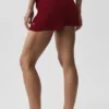 High-Waist Sunlit Short - Rouge « Summer Romance »