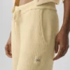 High-Waist Wide Leg Pant « Snuggle up Sweater » – Jaune bougie