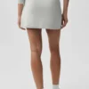 Jupe cargo en maille Scholar - Blanc chiné