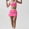 Jupe de tennis Airbrush Better Together - Rose Paradise/Blanc