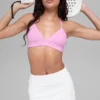 Jupe de tennis Airbrush High-Waist Good Form - Blanche
