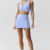 Jupe de tennis Airbrush High-Waist Good Form - Bleu Provence clair