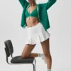 Jupe de tennis Alo Softsculpt Topspin - Blanche