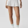 Jupe de tennis Alo Softsculpt Topspin - Blanche